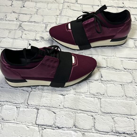 #BALENCIAGA Race Runner Low Top Sneakers 41 - Picture 4 of 6